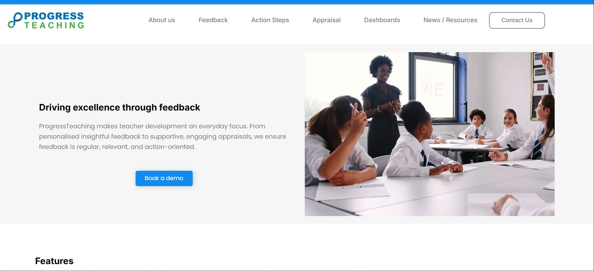 ProgressTeaching - Education Platform